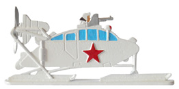 Оловянная игрушка. Аэросани НКЛ-6