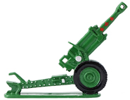 Оловянная игрушка. Гаубица Д-1.