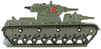 Оловянная игрушка. Танк СМК