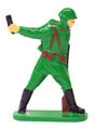 Игрушка. Гранатометчик. РККА-1941.