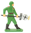 Оловянный солдатик. Трофейный штандарт Гитлера. РККФ-1945.