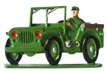 Оловянный солдатик. Виллис. РККА-1943.