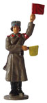 Оловянный солдатик. Регулировщица. Зима 1943.