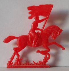 ЛПО 'Игрушка', Ленинград. 1967 г. Знаменосец. 60-е годы.