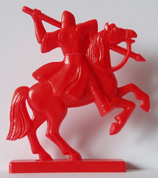 Куликовская битва, ЛКЗ, пластик. Русское войско. Пересвет. 80-91 годы.