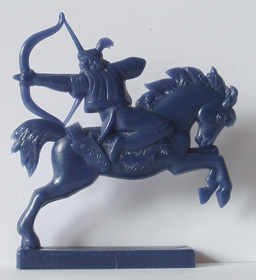 Куликовская битва, ЛКЗ, пластик. Ханское войско. Ханский воин с луком. 80-91 годы.