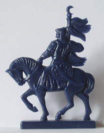 Куликовская битва, ЛКЗ, пластик. Ханское войско. Ханский бунчуконосец. 80-91 годы.
