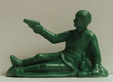"Солдаты в бою", завод "Прогресс", пластик. Комиссар. 80-91 годы.